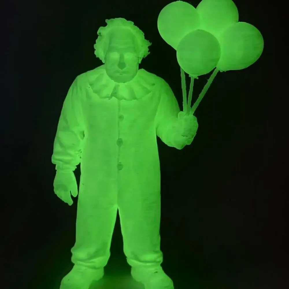 WRINKLES THE CLOWN, NETFLIX GLOW IN THE DARK CLOWN TOY
